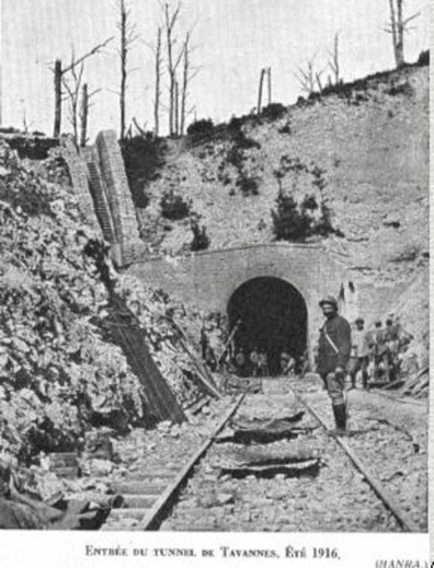 Septembre 1916 : le drame du tunnel de Tavannes