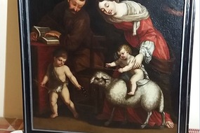 Sainte Famille avec Saint Jean Baptiste