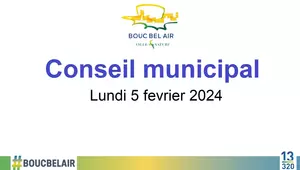Conseil municipal du 5 fevrier 2024