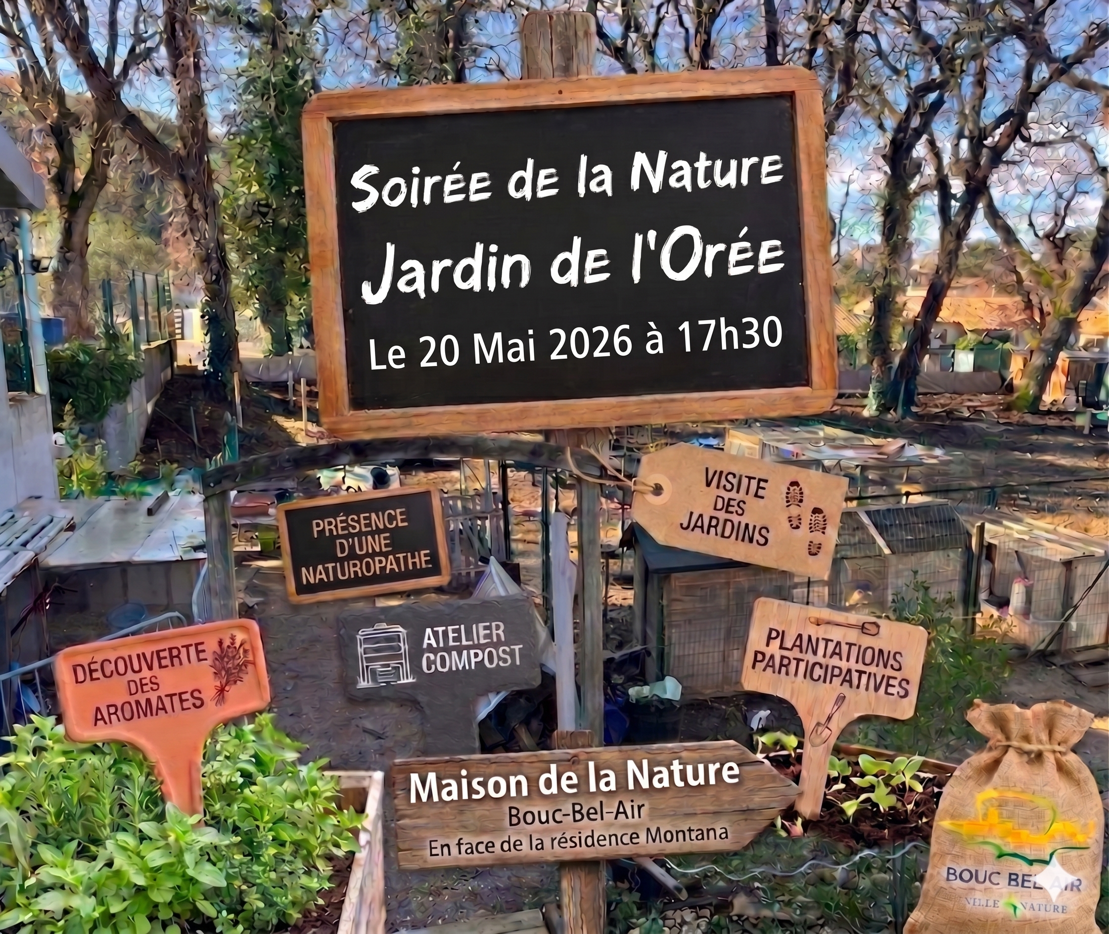 Affiche Soirée de la nature