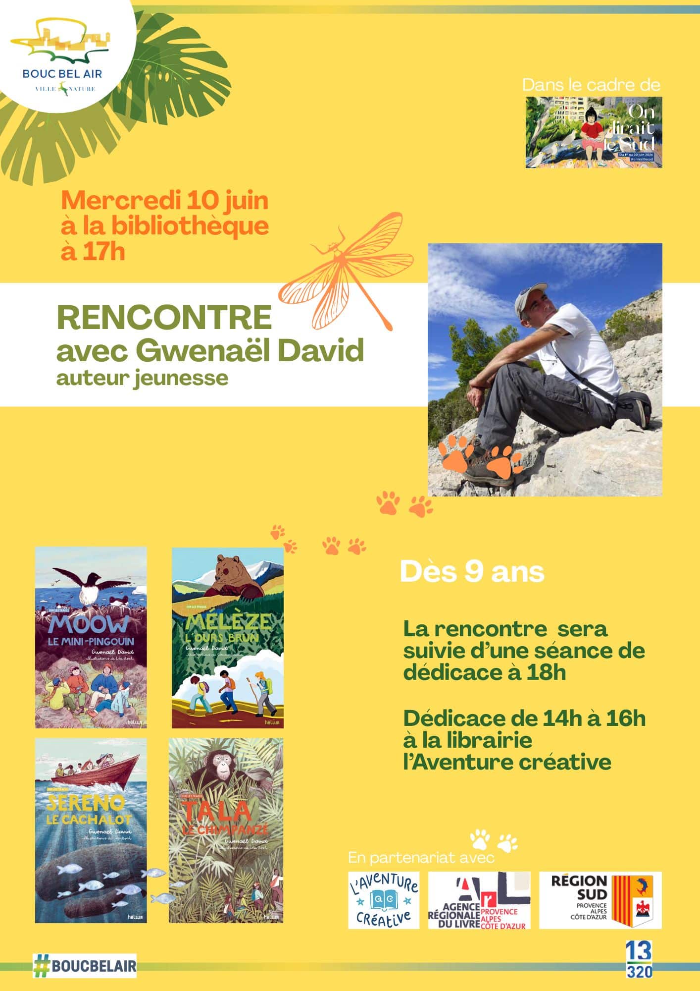 Affiche - Rencontre avec Gwenaël David