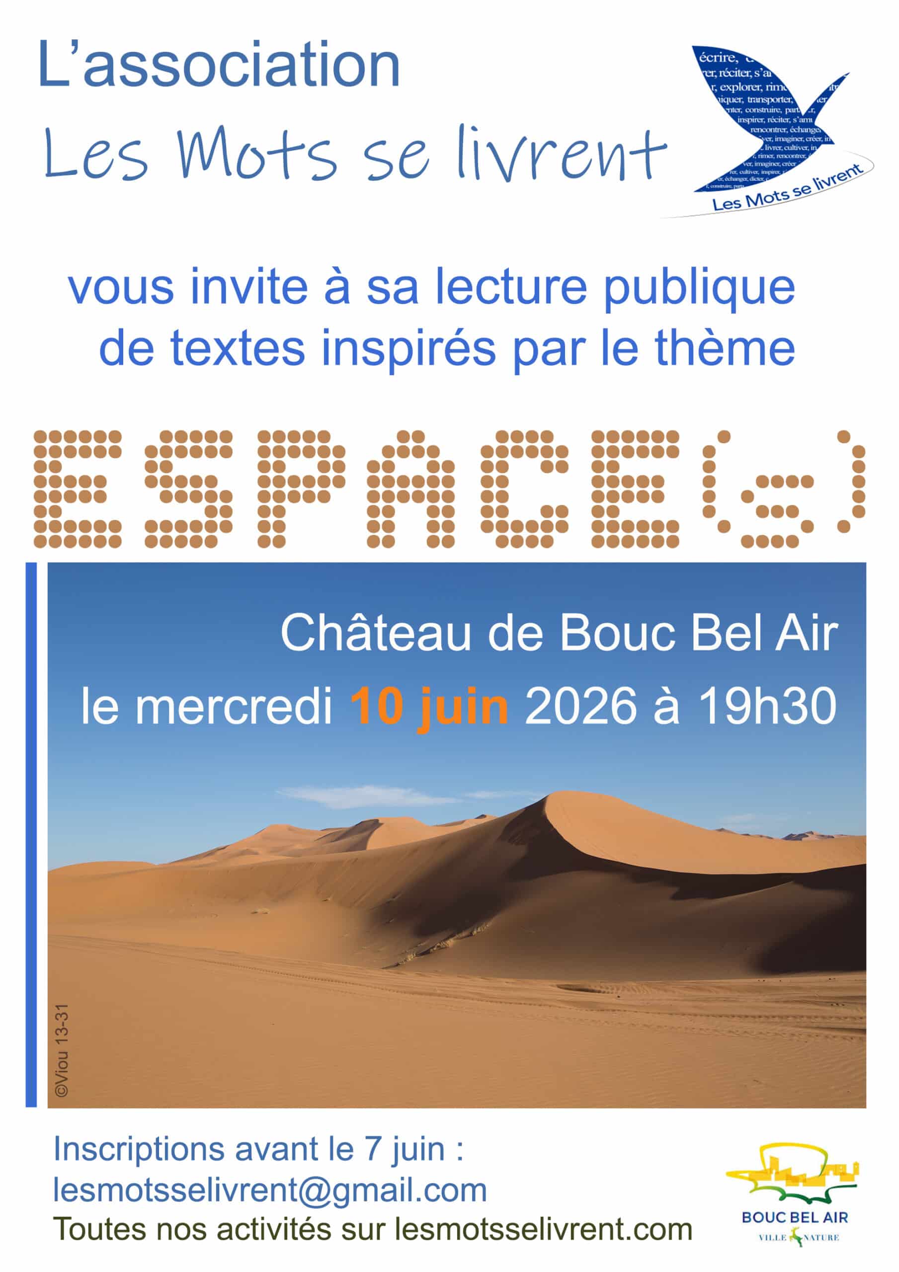 affiche les mots se livrent